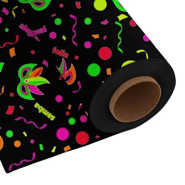 Imagem de Tnt Estampado -  Fluor Folia Neon Preto cod.06072