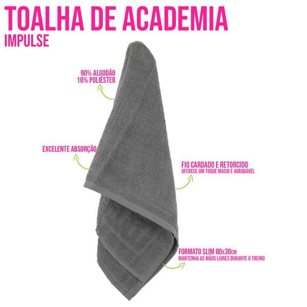 Imagem de Toalha Academia Fitness Treino Rosto Bike Caminhada Corrida