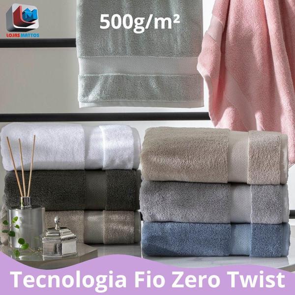 Imagem de Toalha Banhão Gigante SuperSoft Fio Zero Twist Corttex