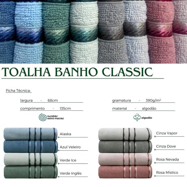 Imagem de Toalha Classic Banho - 100% Algodão