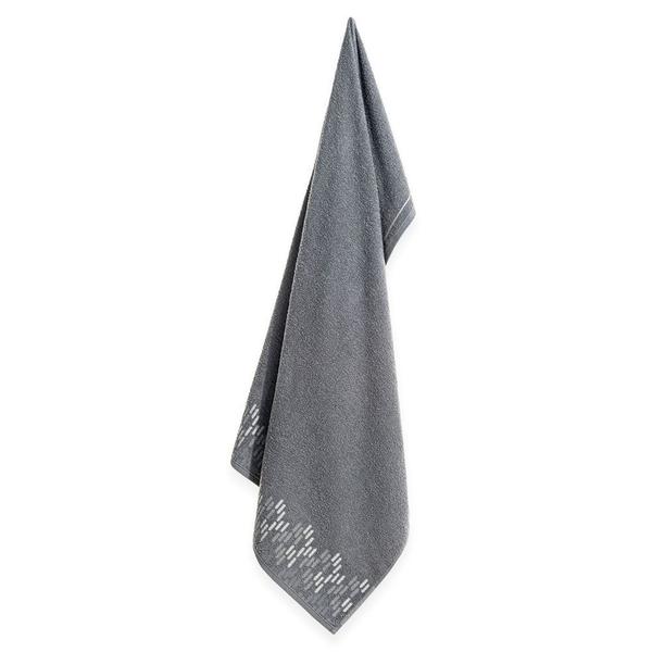 Toalha de Banho 70x135cm Marquez Cinza Urbano - Karsten Imagem de Toalha de Banho 70x135cm Marquez Cinza Urbano - Karsten