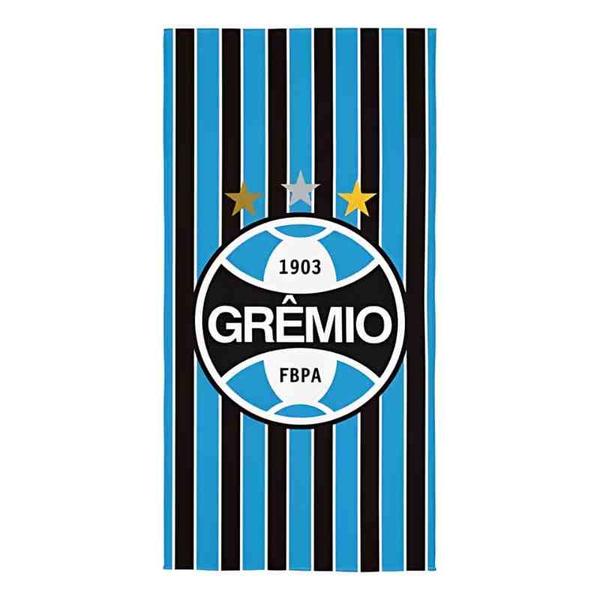 Imagem de Toalha de Banho Aveludada Transfer Grêmio 70x140 cm Lepper