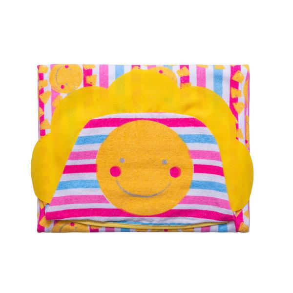 Imagem de Toalha de banho bebê estampada c/ capuz bichinhos-baby joy