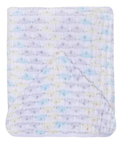 Imagem de Toalha De Banho Bebês Soft Fralda Estampada 1,05mx85cm Toalhão Meninas ou Meninos 100% Algodão