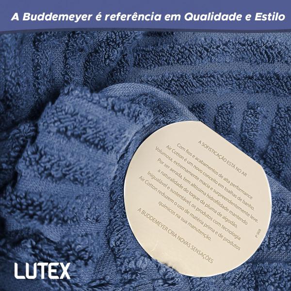 Imagem de Toalha de Banho Buddemeyer Toki Air Toque de Pluma Geométrico 100% Algodão Macia Grossa 70 x 135