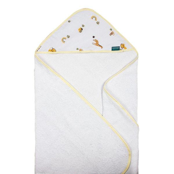 Toalha de Banho Felpa Bebê com Capuz Extra Macia Moderninhos - Stinely Casa Imagem de Toalha de Banho Felpa Bebê com Capuz Extra Macia Moderninhos - Stinely Casa