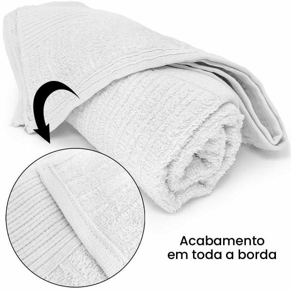 Imagem de Toalha De Banho Felpuda Brescia Fio Penteado Macio 70X140Cm