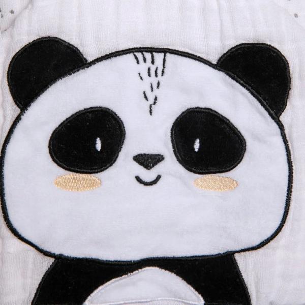 Imagem de Toalha De Banho Felpuda Papi Friends - Panda -90cmx75cm