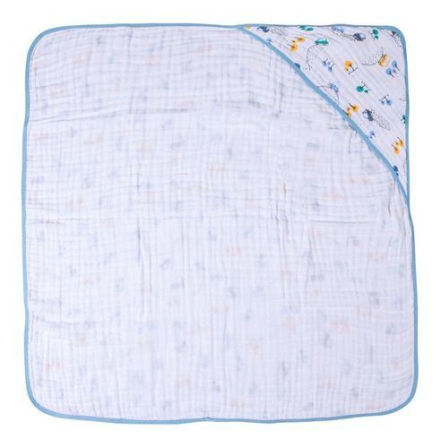 Toalha de banho fralda soft com capuz para bebê papi Imagem de Toalha de banho fralda soft com capuz para bebê papi