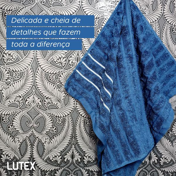 Imagem de Toalha de Banho Gigante Banhão Corttex Wave 100% Algodão Alta Absorção Volumosa Ultra Macia 80 x 150