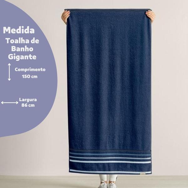 Toalha de Banho Gigante Lumina Karsten Imagem de Toalha de Banho Gigante Lumina Karsten