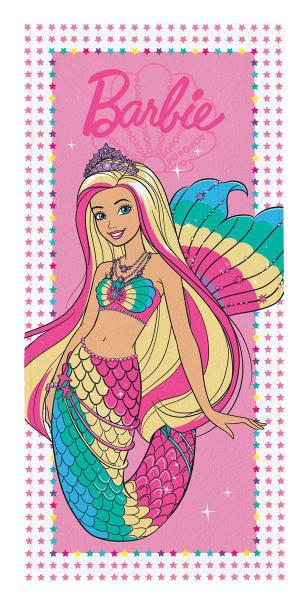 Imagem de Toalha De Banho Infantil Barbie Reinos Magicos Sereia