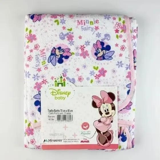 Imagem de Toalha De Banho Infantil Disney Minnie Macia - Minasrey