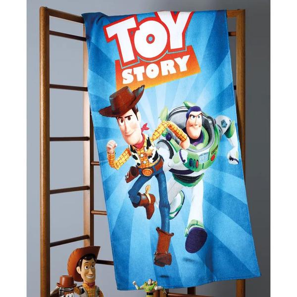 Imagem de Toalha de Banho Infantil Toy Story 100% Algodão Dohler