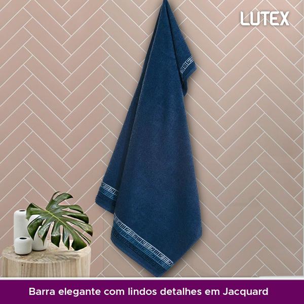 Imagem de Toalha de Banho Karsten Softmax 100% Algodão - Barra em Floral Grossa Macia Antipilling - 70 x 135