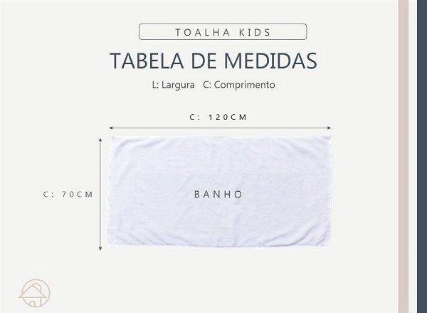 Imagem de Toalha de Banho Kids 100% Algodão