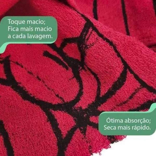 Imagem de Toalha De Banho Minnie Mouse Atoalhada Algodão Lepper