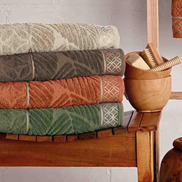 Toalha de Banho Nativa 68x135 cm Laranja Mango Appel Imagem de Toalha de Banho Nativa 68x135 cm Laranja Mango Appel