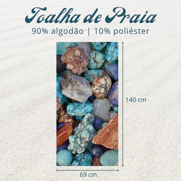 Imagem de Toalha de Banho Praia ou Piscina 69 cm x 1,40 m Brisa