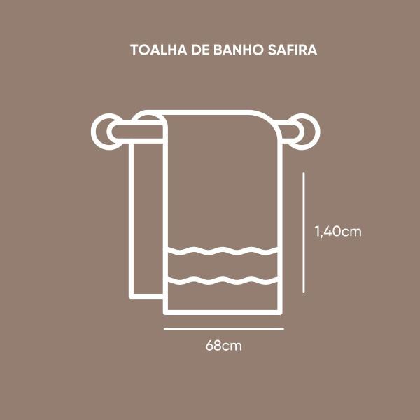 Imagem de Toalha de Banho Safira 68x1,40 - Appel