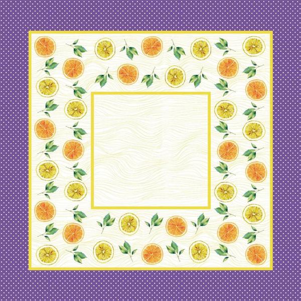 Toalha De Cha Lepper 1,00 X 1,00 Laranjas - Companhia Fabril Lepper Imagem de Toalha De Cha Lepper 1,00 X 1,00 Laranjas
