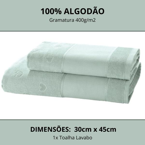 Toalha de Mão Lavabo Social Dohler Verona 100% Algodão 30x45cm Imagem de Toalha de Mão Lavabo Social Dohler Verona 100% Algodão 30x45cm