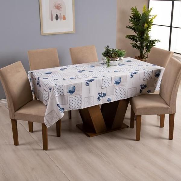 Imagem de Toalha De Mesa 1 Peça Pratik 4 Lugares Floral ul