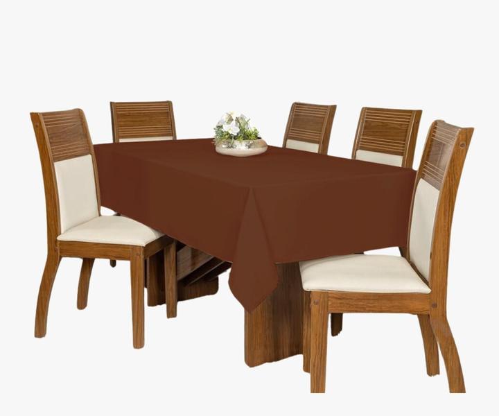 Imagem de Toalha de Mesa 4 Lugares Para Cozinha Sala de Jantar Tecido Oxford Premium