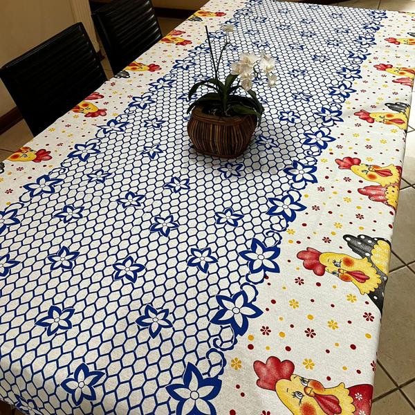 Imagem de Toalha De Mesa 4 Lugares Quadrada 4 Cadeiras 1,45m X 1,45m