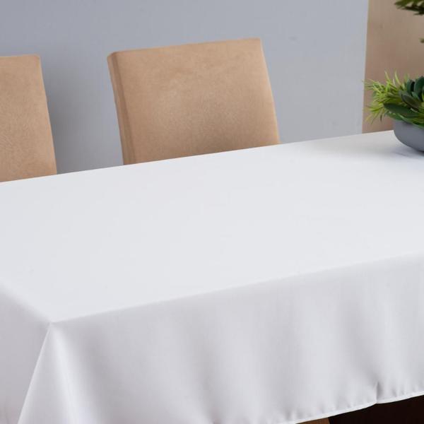 Toalha de Mesa 6 Lugares 2,00x1,40 1 Peça Tecido Oxford Liso - Valle Enxovais Imagem de Toalha de Mesa 6 Lugares 2,00x1,40 1 Peça Tecido Oxford Liso