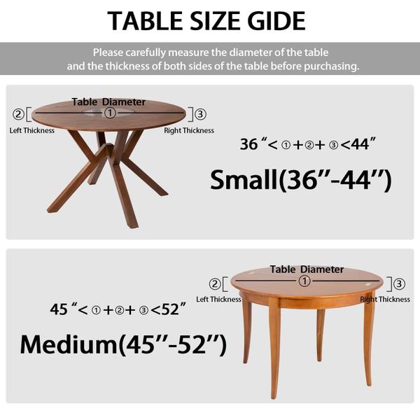 Imagem de Toalha de mesa Butaluk Coastal Beach impermeável para mesa redonda