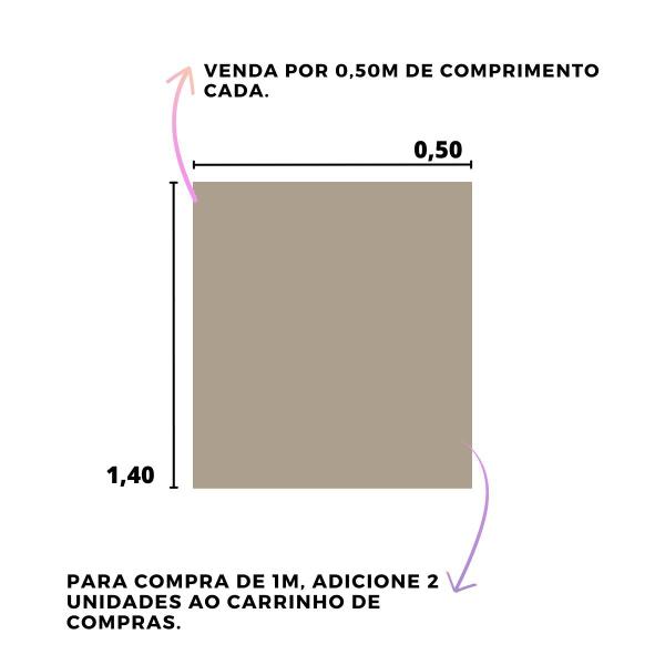 Imagem de Toalha de Mesa Cozinha de Plástico PVC Limpa Fácil Anti Manchas 1,40x0,50m