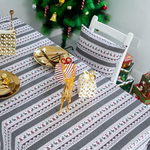 Imagem de Toalha de mesa de linho de algodão de Natal, Natal