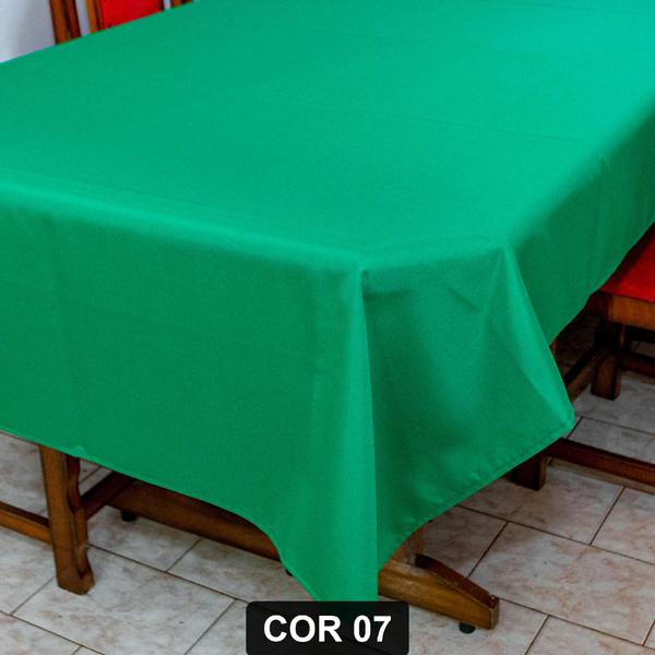 Imagem de Toalha de mesa de sala estampada de natal 4,00x1,40 12 lugar