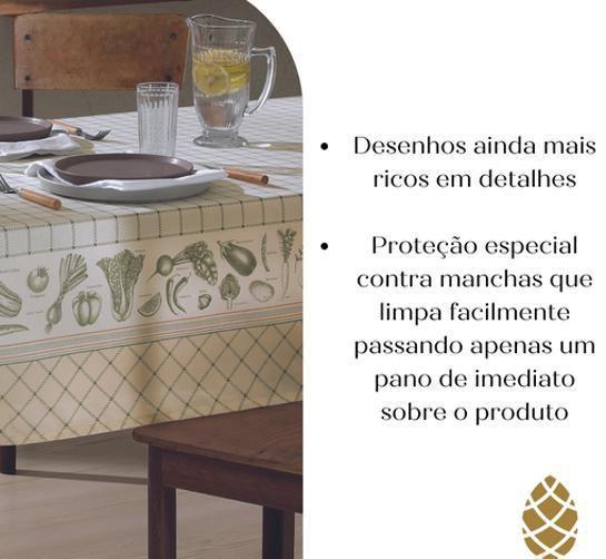 Imagem de Toalha De Mesa Dohler 4 Lugares 140X140 Renova Quadrada