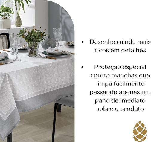 Imagem de Toalha De Mesa Dohler 8 Lugares 160x270 Renova Retangular