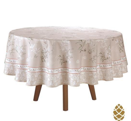 Toalha De Mesa Dohler 8 Lugares 180M Redonda Renova Imagem de Toalha De Mesa Dohler 8 Lugares 180M Redonda Renova