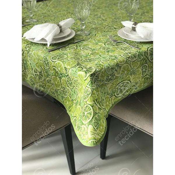 Imagem de Toalha de Mesa em Gorgurinho Limão