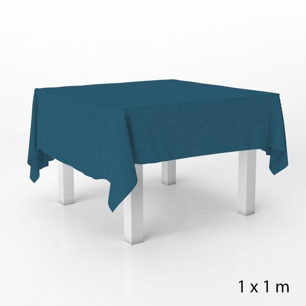 Imagem de Toalha de Mesa em TNT - 1 x 1 metro - Azul Marinho - 5 unidades - Best Fest -