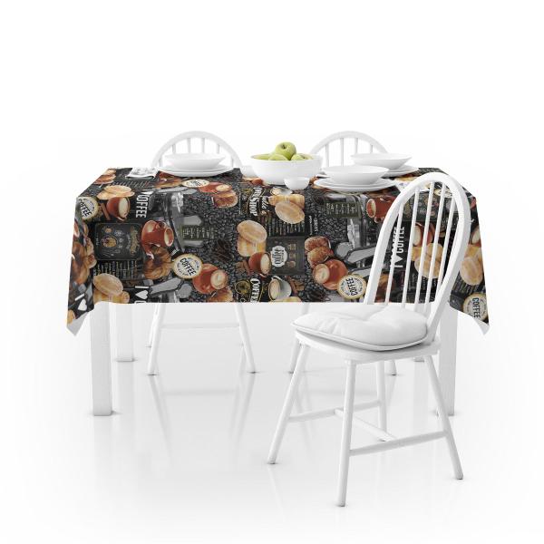 Toalha de Mesa Estampada 2,50x1,40M Plástico PVC Termica Impermeavel - Love4Home Imagem de Toalha de Mesa Estampada 2,50x1,40M Plástico PVC Termica Impermeavel