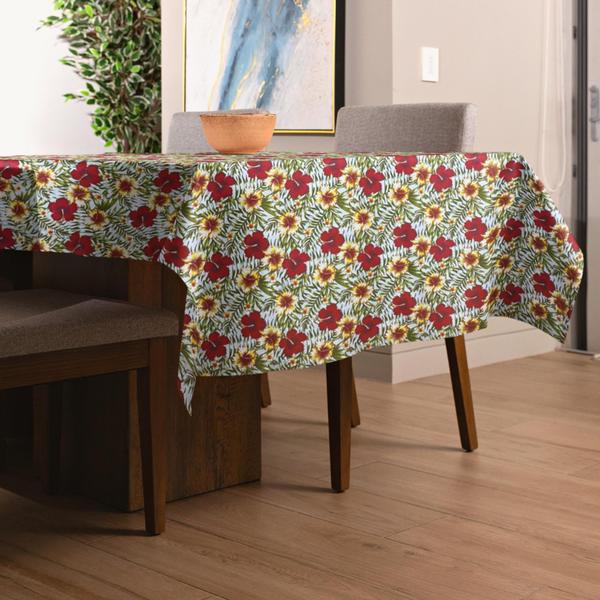 Imagem de Toalha De Mesa Estampada Floral