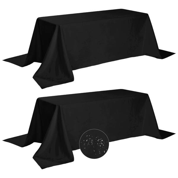 Toalha de mesa Fokitut Retangular Impermeável 90x132cm Poliéster Imagem de Toalha de mesa Fokitut Retangular Impermeável 90x132cm Poliéster