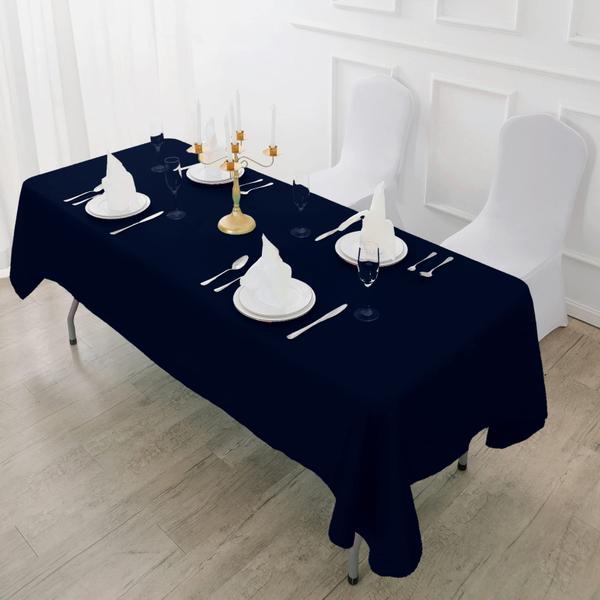 Toalha de mesa Fokitut Retangular Impermeável 90x132cm Poliéster Imagem de Toalha de mesa Fokitut Retangular Impermeável 90x132cm Poliéster
