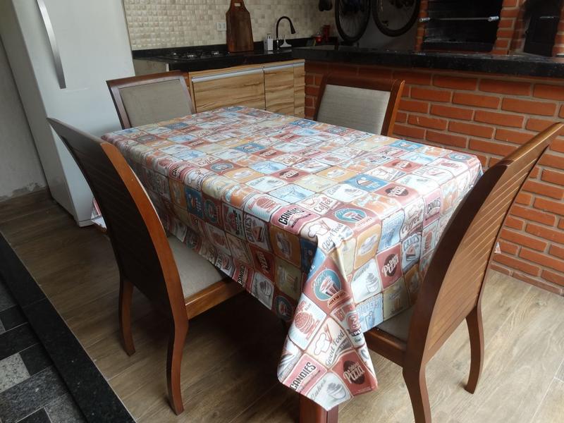 Imagem de Toalha de Mesa Impermeável Lindas Estampas 1,0x1,40 American