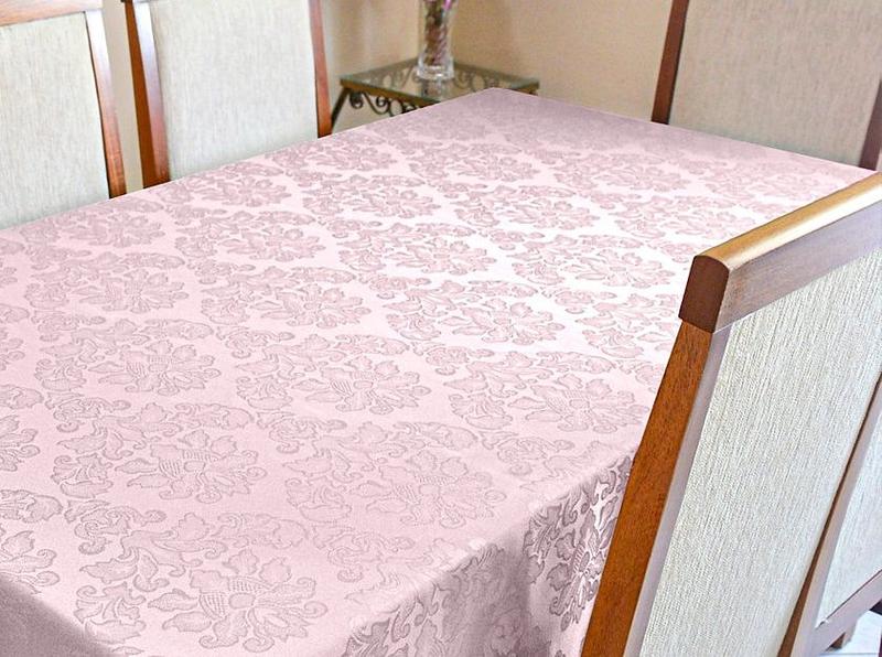 Imagem de Toalha de Mesa Jacquard 06 Lug Cozinha Retangular Tecido