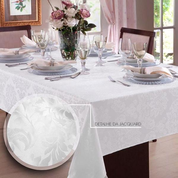 Imagem de Toalha de mesa Jacquard 6 Lugares  Admirare