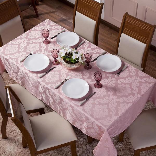 Imagem de Toalha de Mesa Jacquard Inglês 8 Lugares (Retangular)