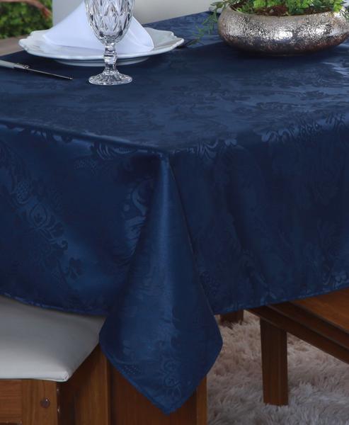 Imagem de Toalha de Mesa Jantar Jacquard Lisa -12 Lugares 3,5m x 1,4 m