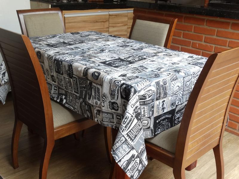 Imagem de Toalha De Mesa Linha Jacquard 2,20 X 1,40 Lindas