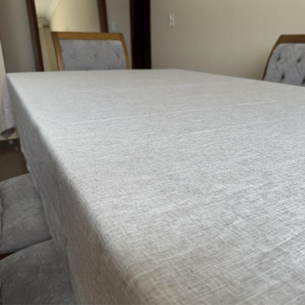 Imagem de Toalha de Mesa Linho Sofisticado 4 Lugares 140x160